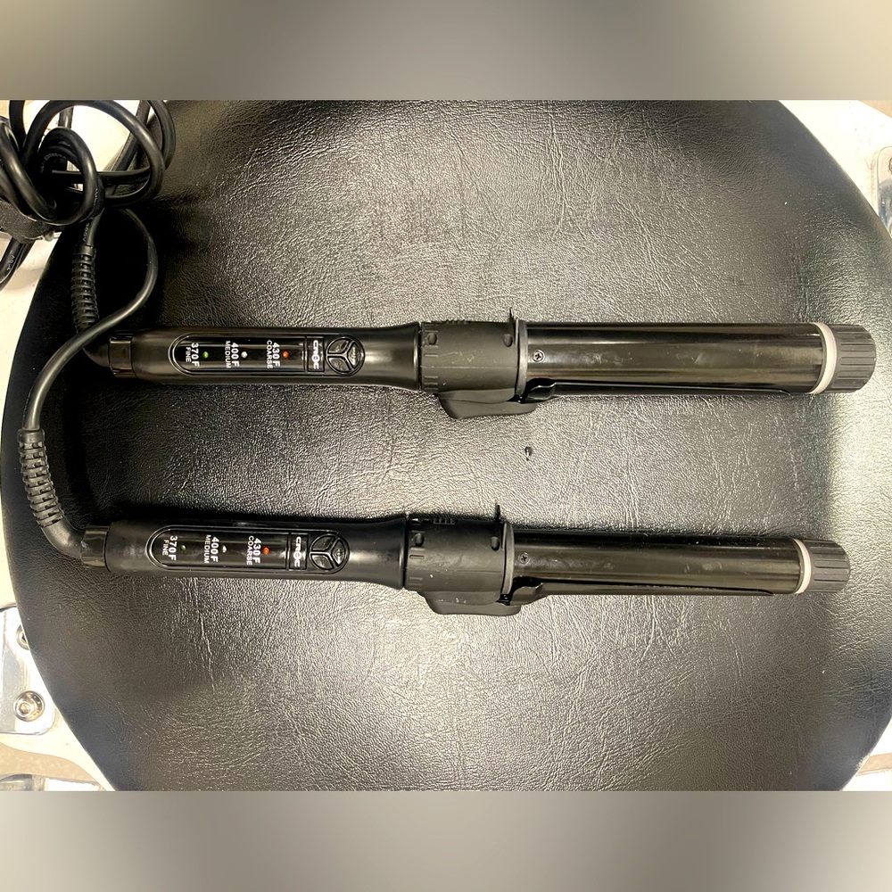 CROC hybrid curling iron 1 & 1.5inch